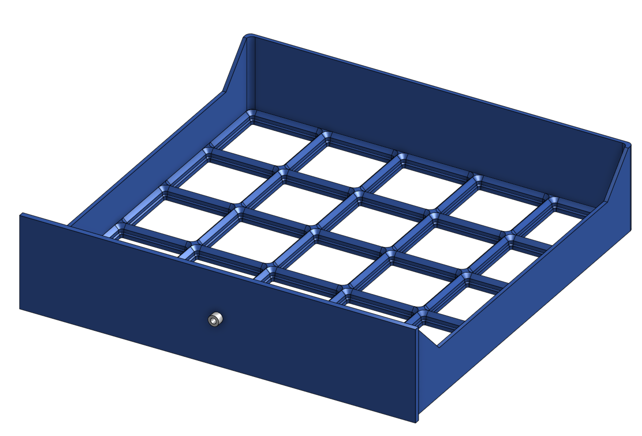 Miniatura 2 do modelo 3D Gridfinity stackable drawers 5x5x6