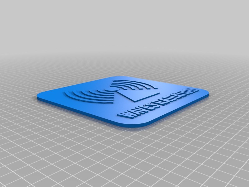 Waves Radiation Signage — thumbnail 2