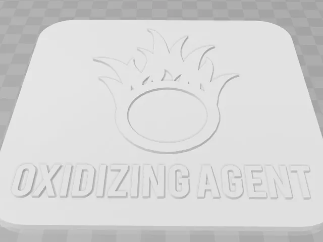 Oxidizing Agent signage
