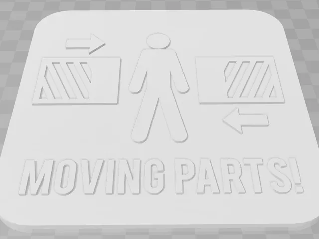 Moving Parts signage