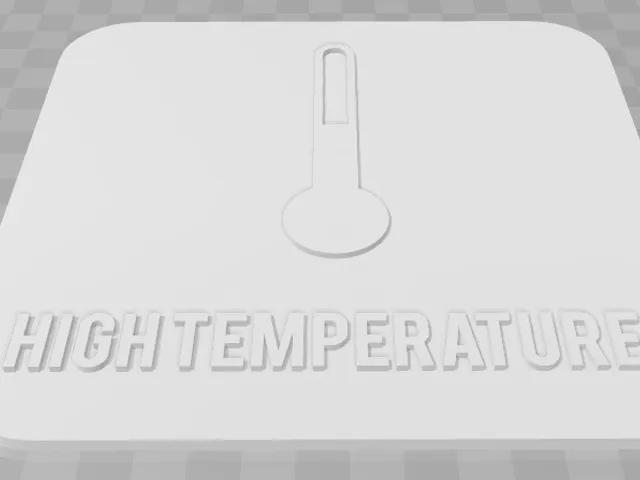 High Temperature Signage