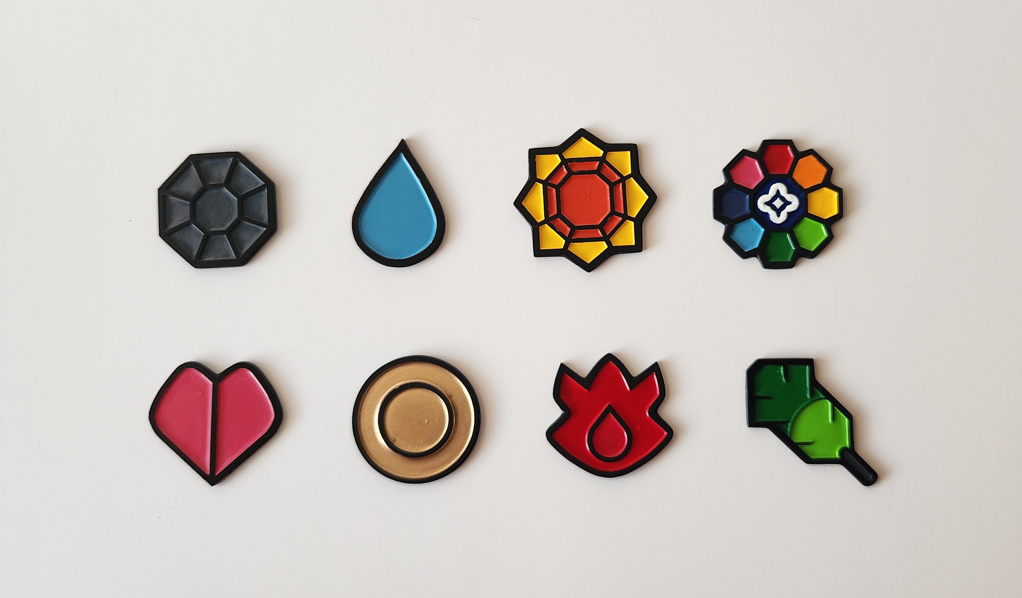 Kanto Region Gym Badges
