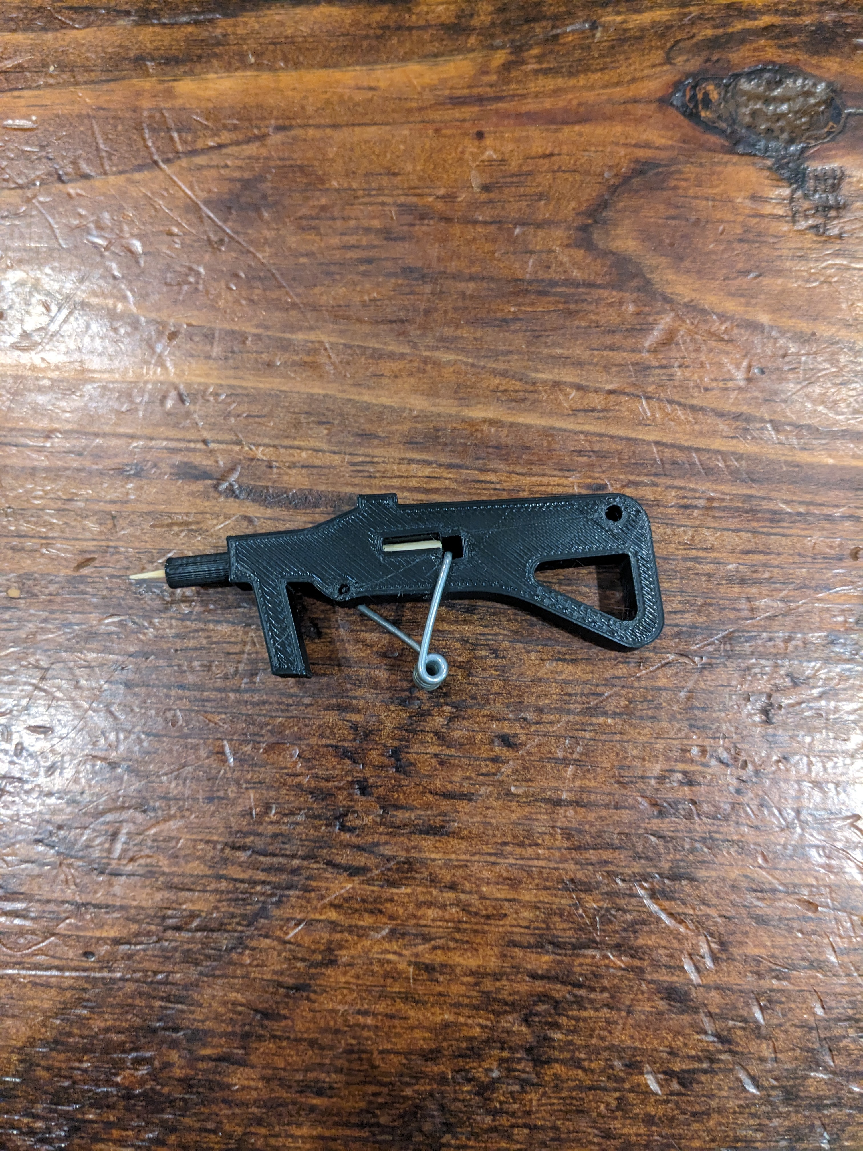 Toothpick launcher
