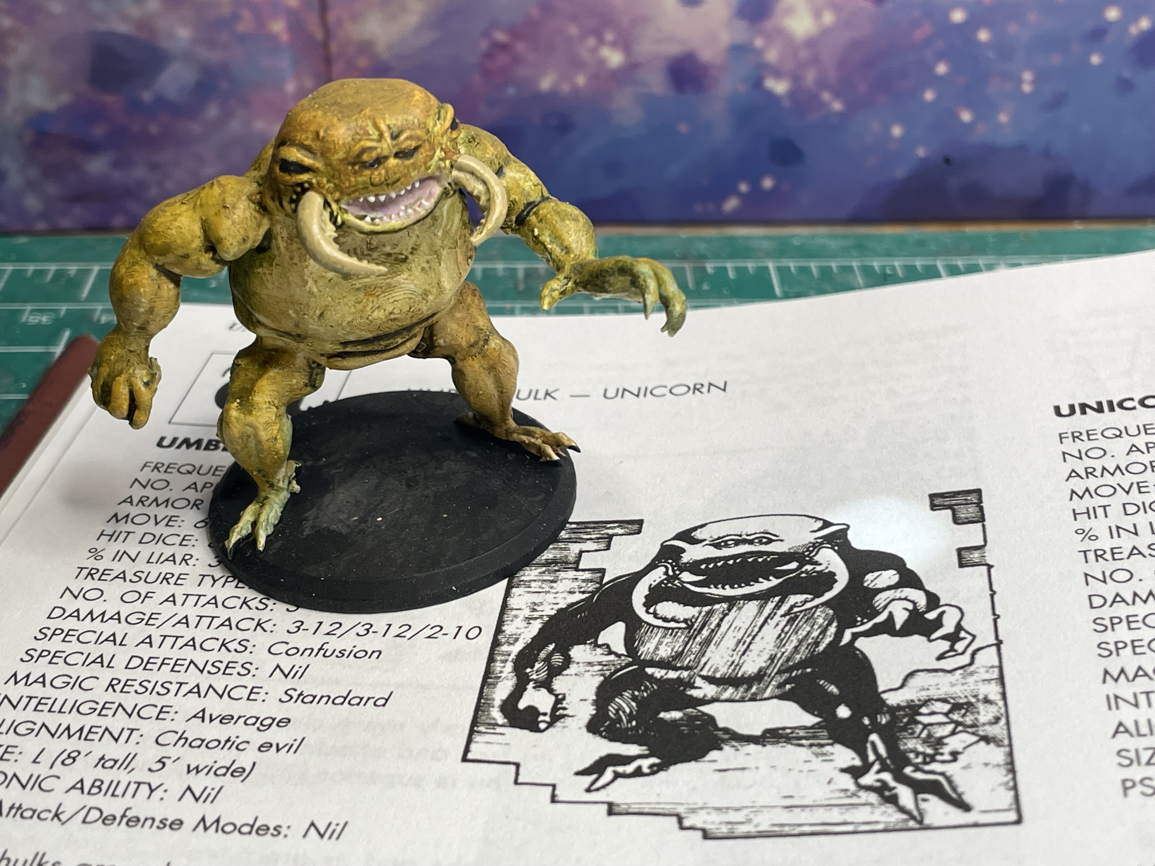 Basic and AD&D 1st Ed Umber Hulk — miniatura 2