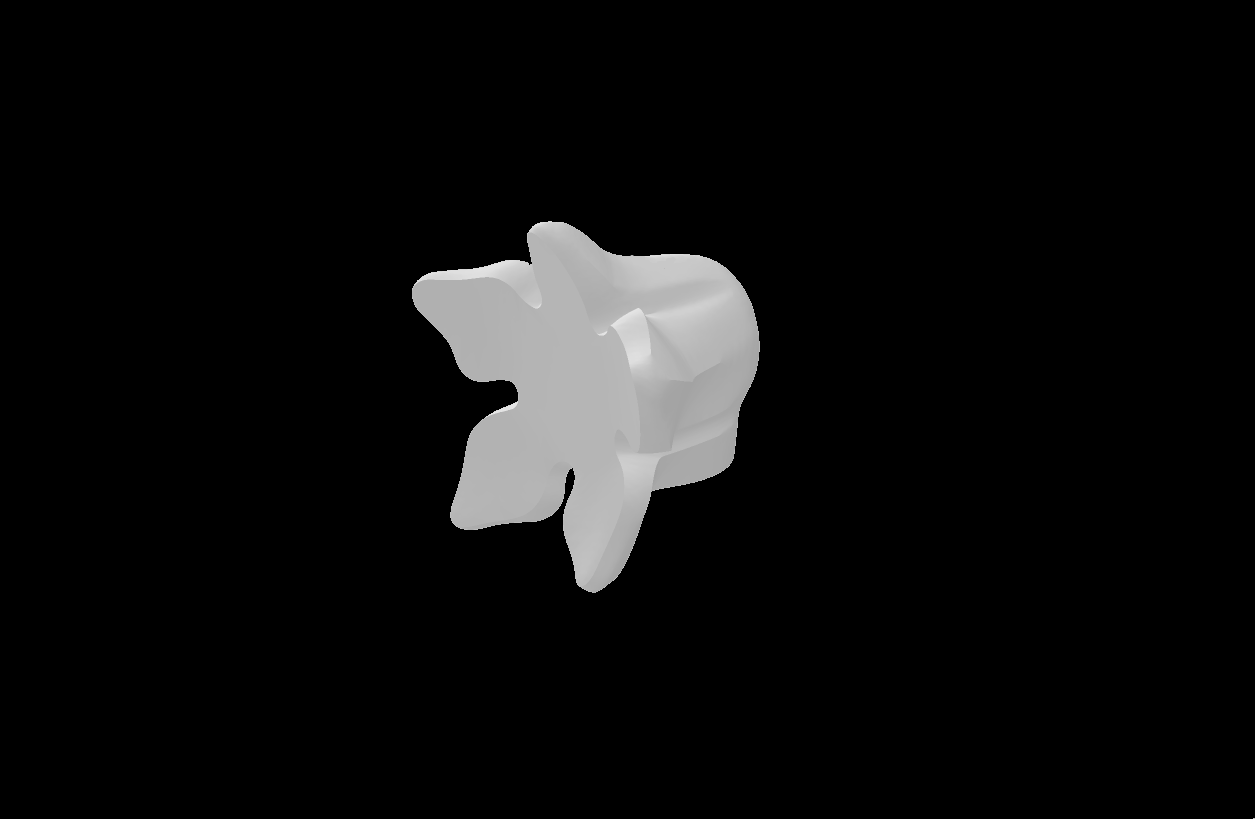 Lego Compatible (54001.dat) Minifig Headgear Hood with 5 Large Petals