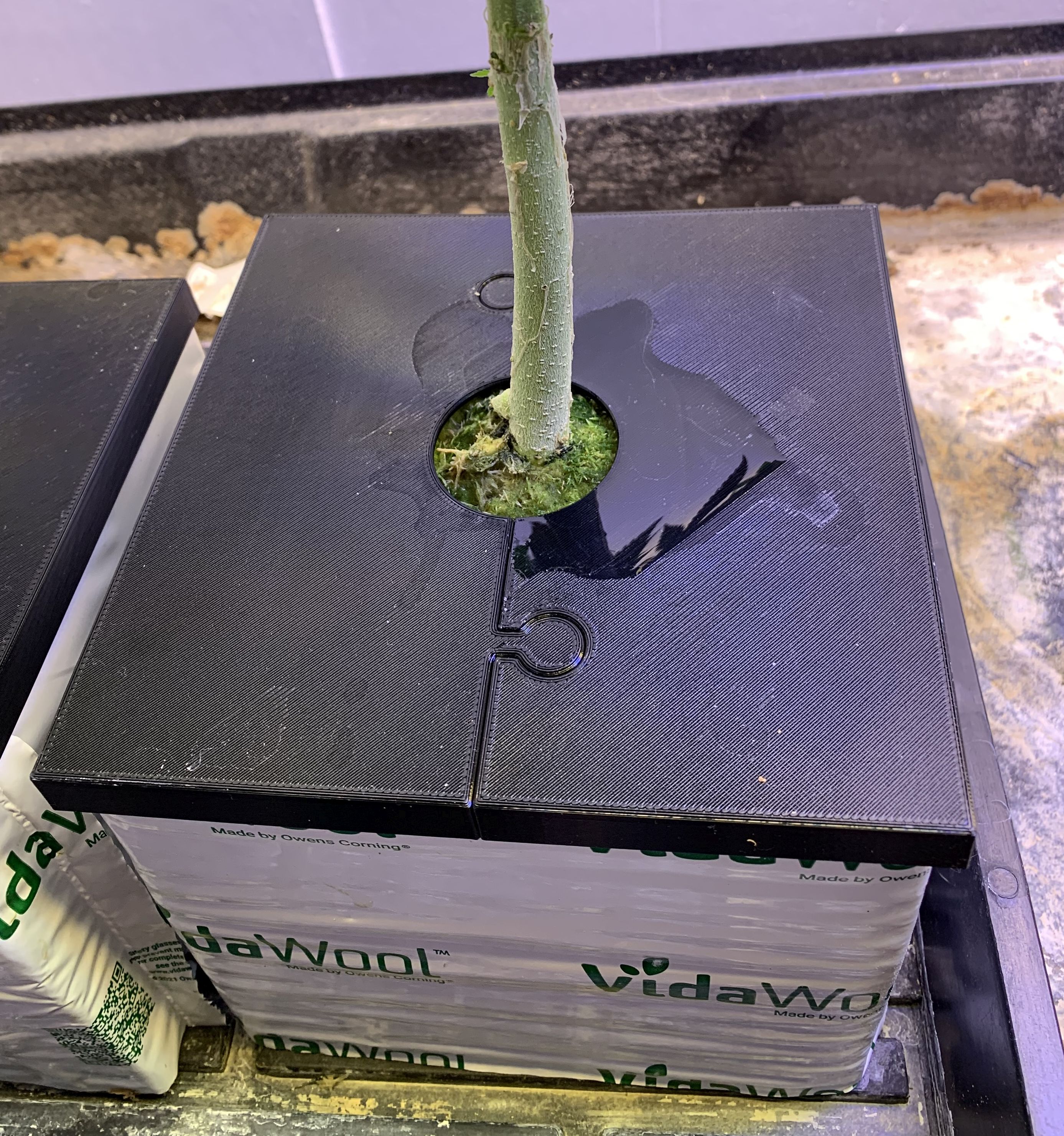 4 inch and 6 inch Rockwool/Stonewool Grow Block Cover