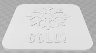 Cold signage