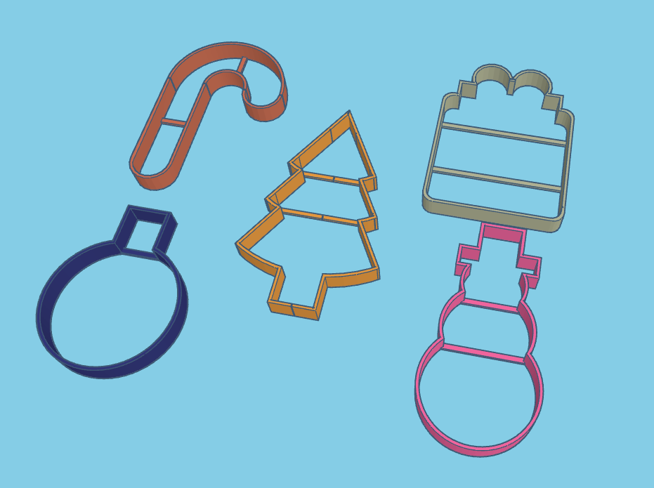 Festive Cookie Cutter Set