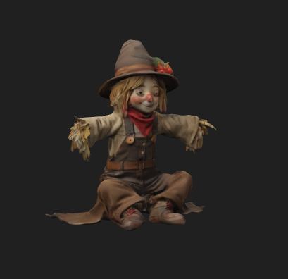 Sitting Scarecrow — miniatura 7