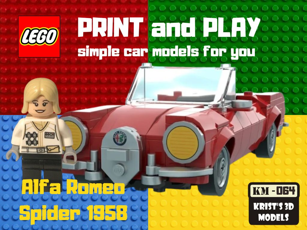 LEGO Alfa Romeo Giulietta Spider 1958