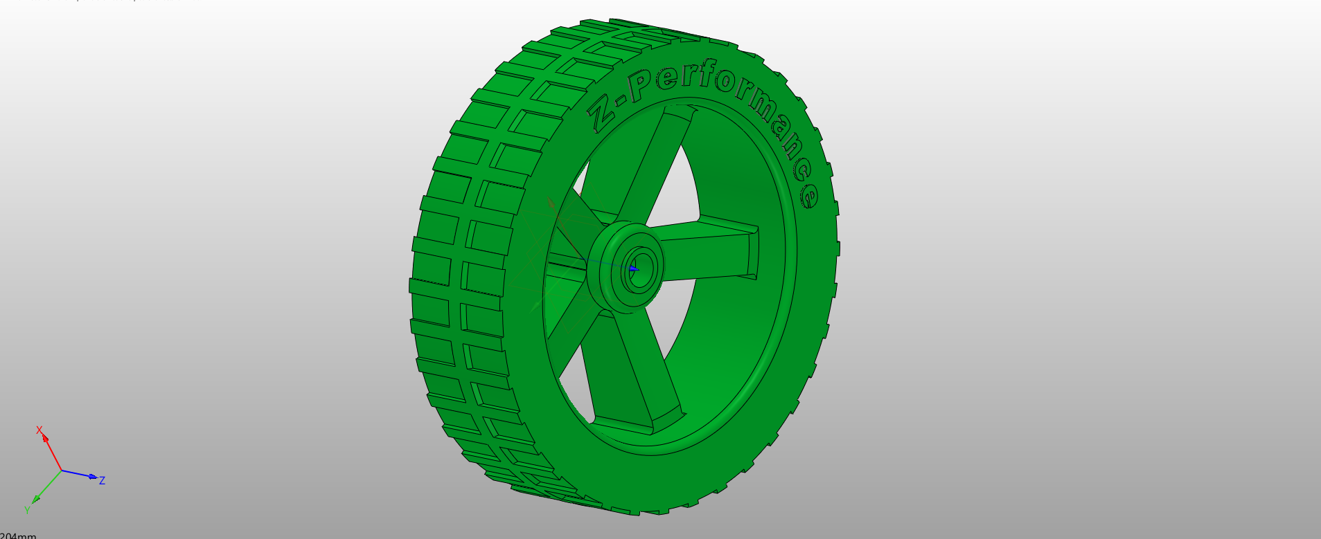 lawnmower wheel