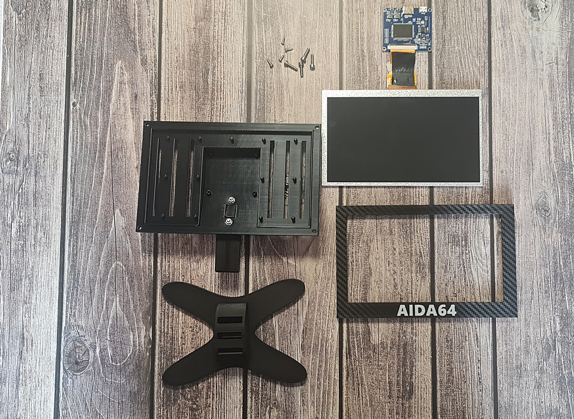 Case AIDA64 SensorPanel 7