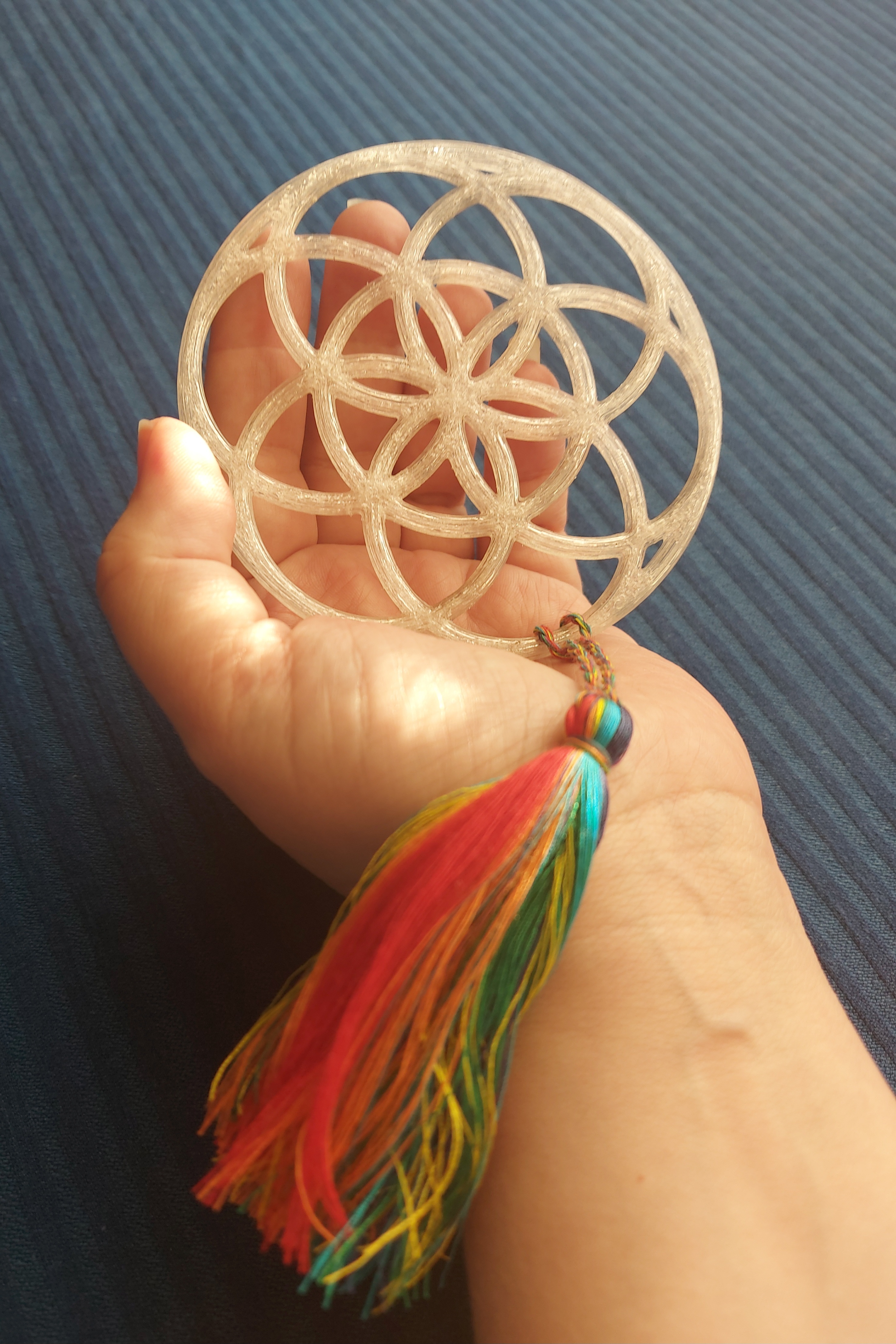 Emotional Support Disc (Seed/Bud/Flower of Life)
