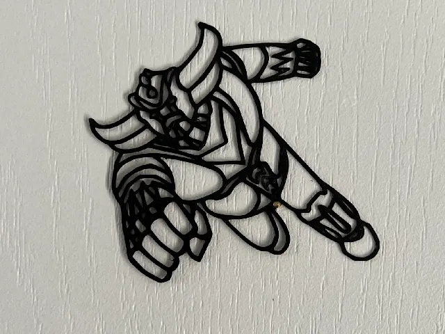Goldorak Wall Art #1
