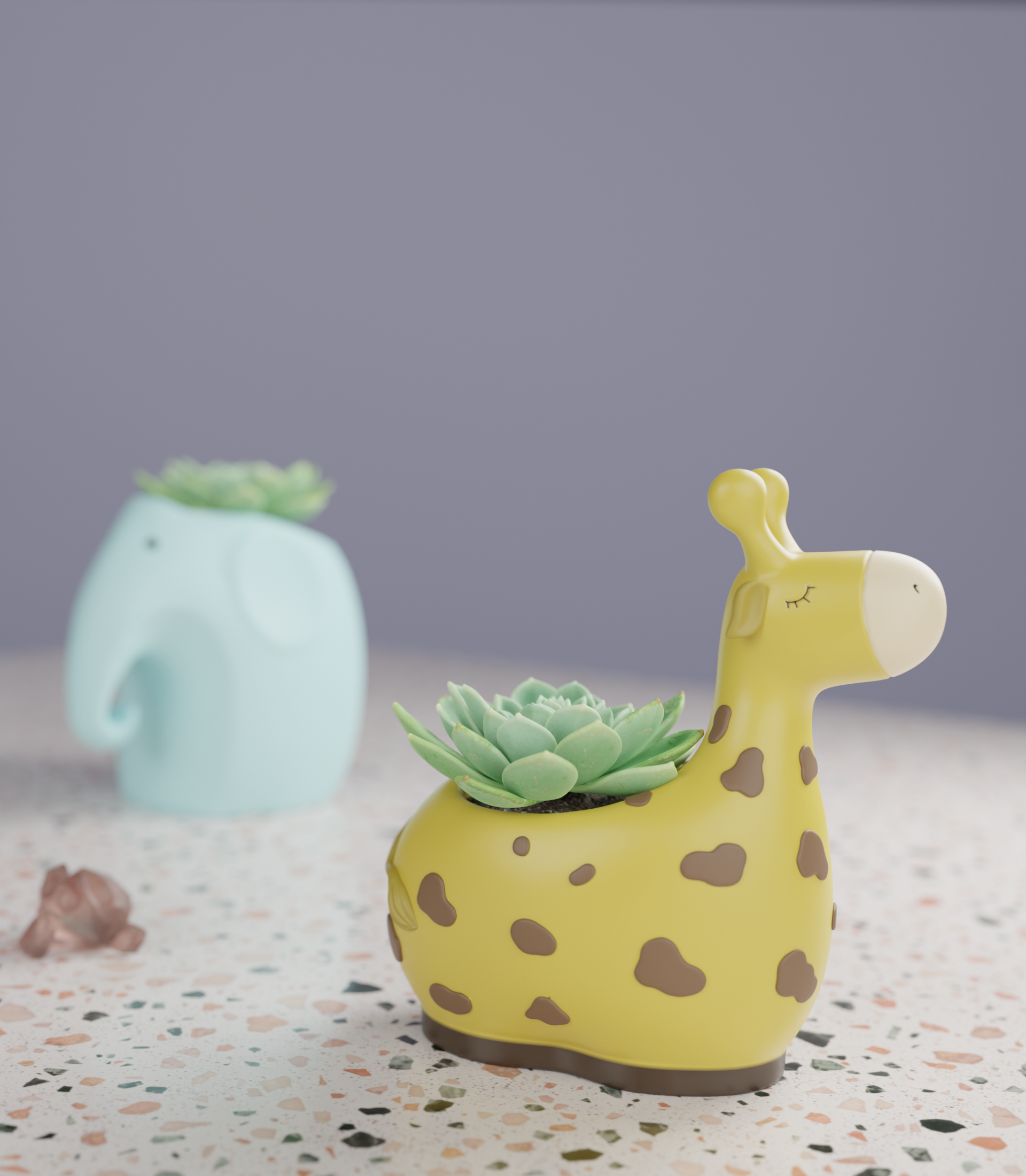 Cute Giraffe Planter