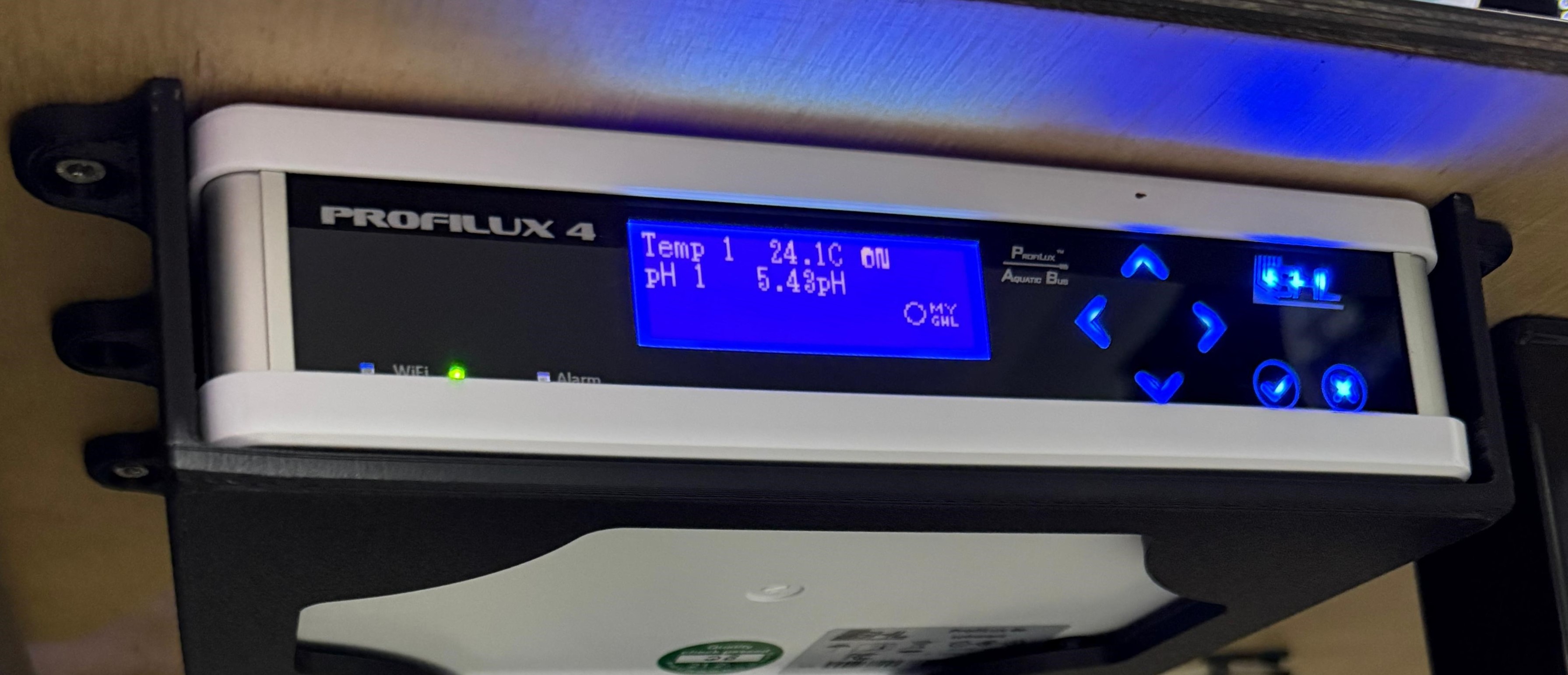 GHL Profilux 4 and Doser 2.2 (Maxi) underdesk holder
