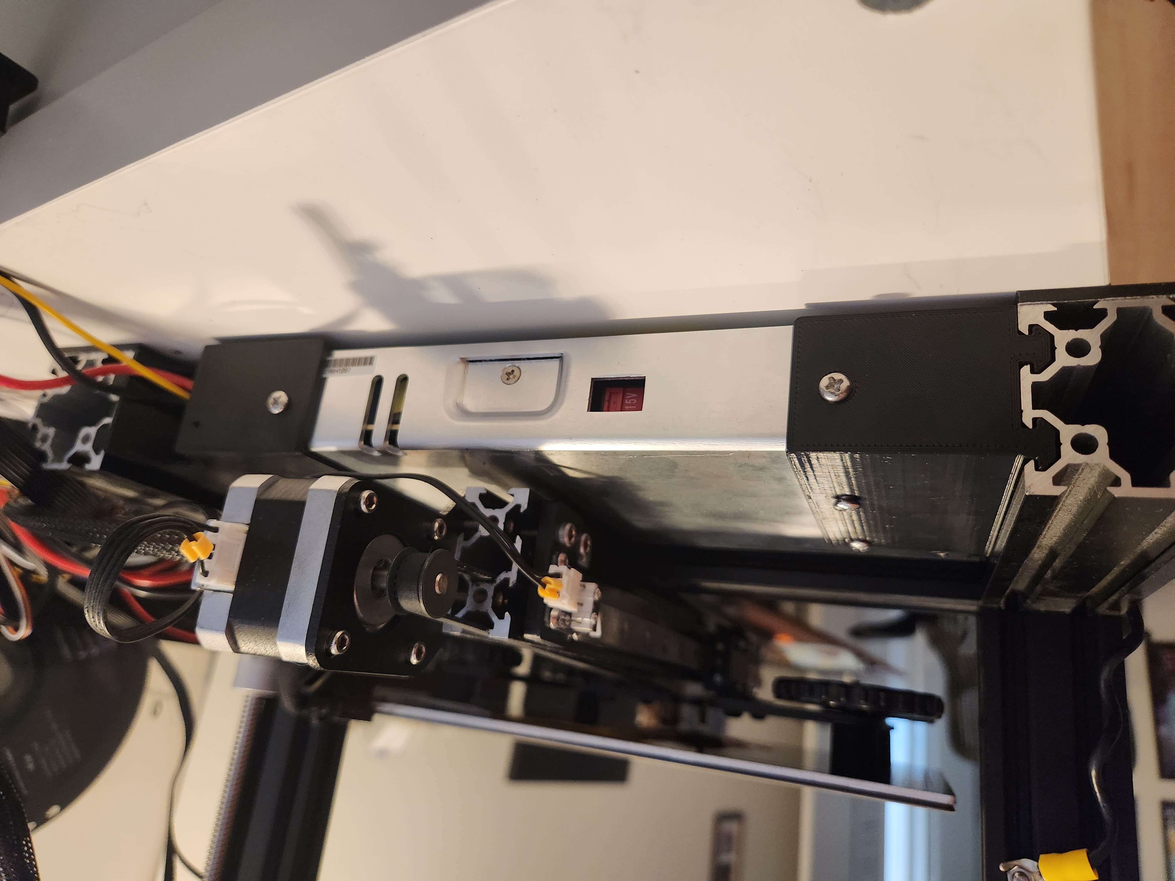 Low Profile Ender 3 Meanwell PSU Relocation Brackets