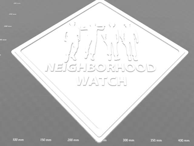 A Clockwork Orange Neighborhood Watch SIgn