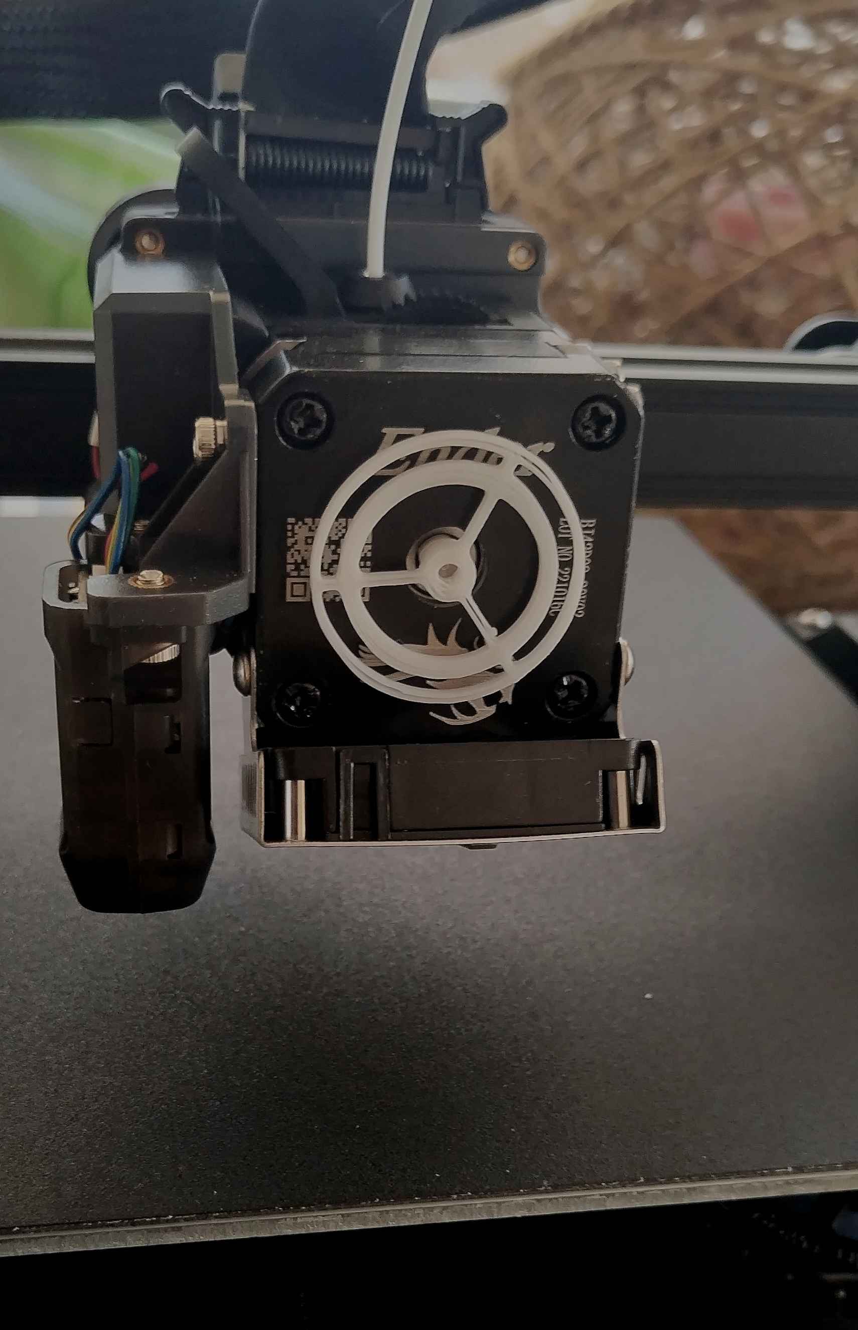 Ultra low fillament Extruder visualizer for Ender 3 s1 & MK3S/MK3 and others.