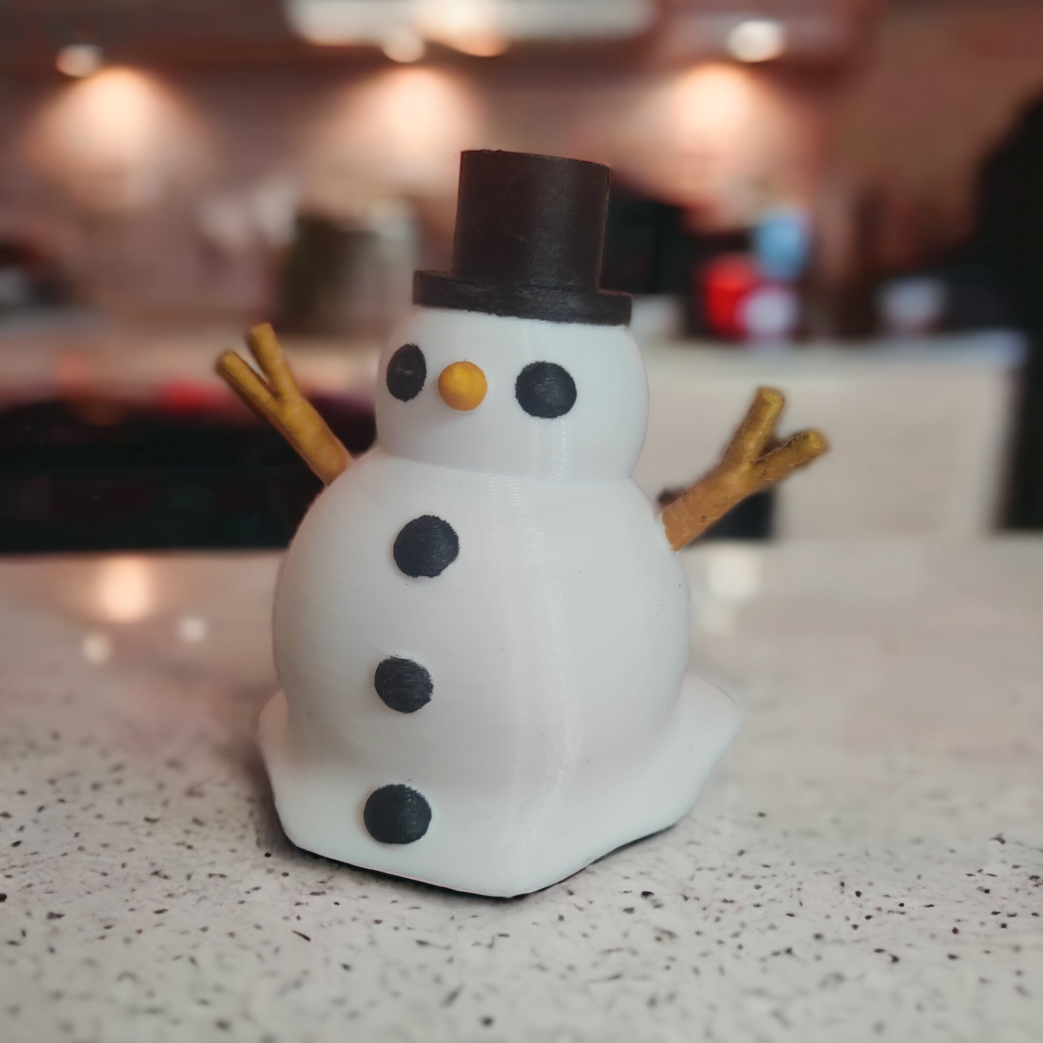 Miniatura 2 do modelo 3D Melting SnowMan