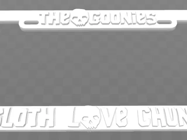 The Goonies - Sloth Love Chunk, License Plate Frame