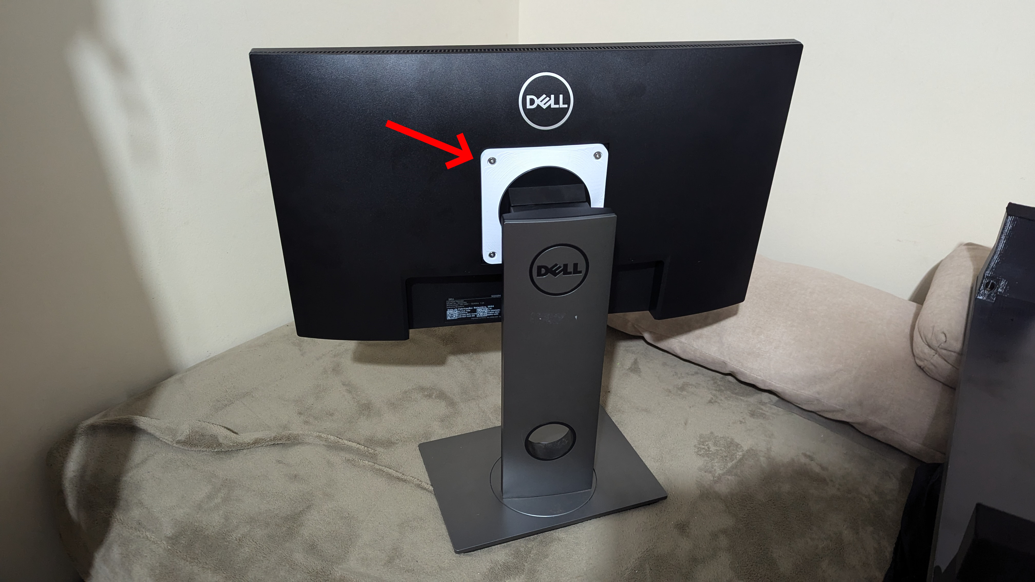 Adapter - Dell Monitor Stand (FFT-FZ) to VESA 100x100
