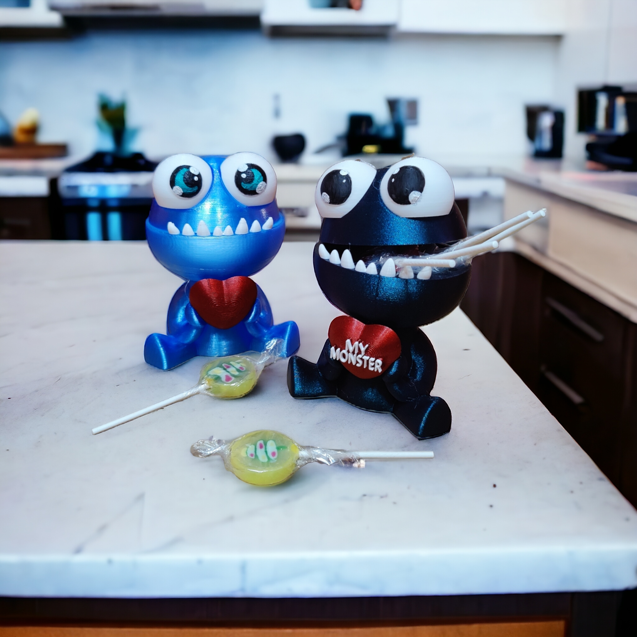 Love Monster ( Support Free Candy Container )