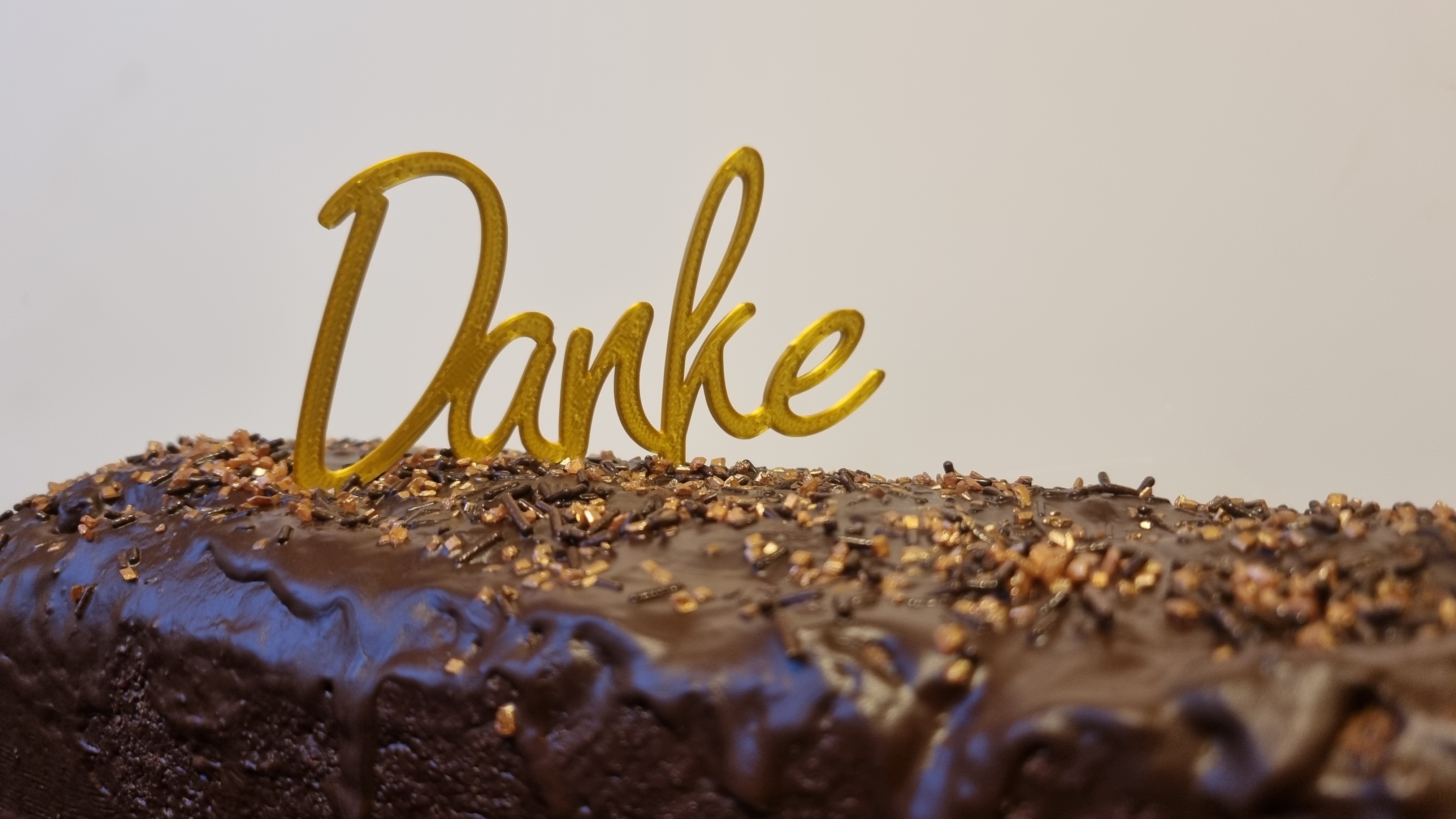 Danke - Kuchenstecker