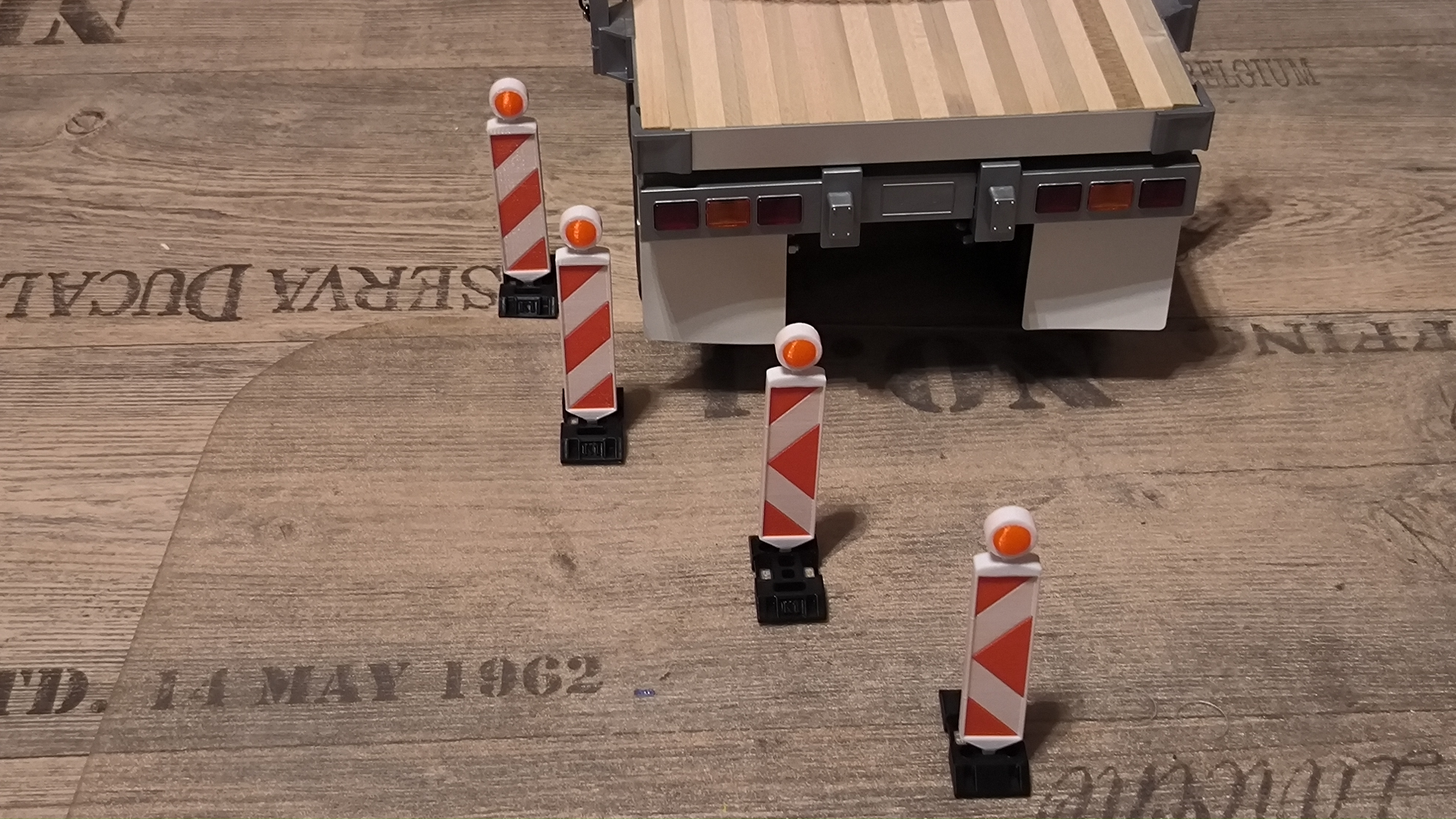 Warnbarke RC 1/14 zB. Tamiya Trucks