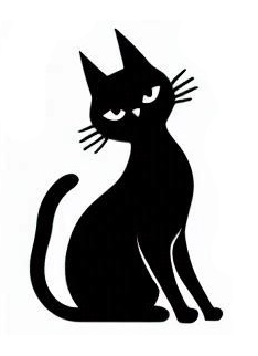 Miniatura 2 do modelo 3D Wall art: Two cats