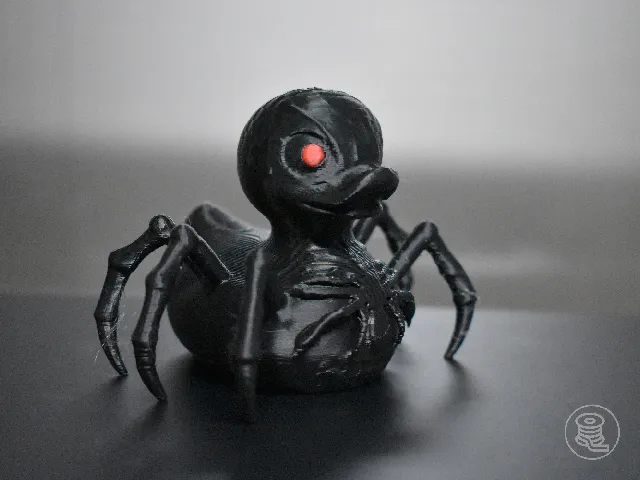 Halloween Spider Duck