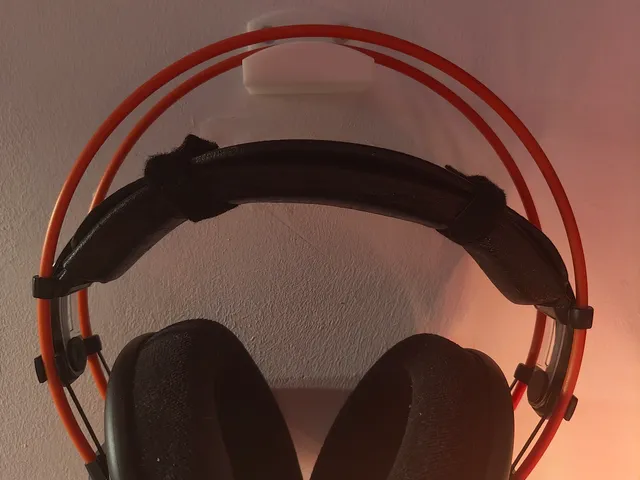 Simple Wall Mounted Headphones Hanger