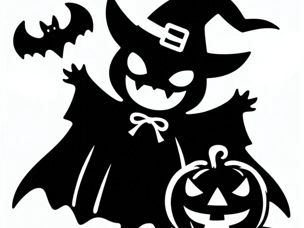 Wall art / coaster: Pumpkin head