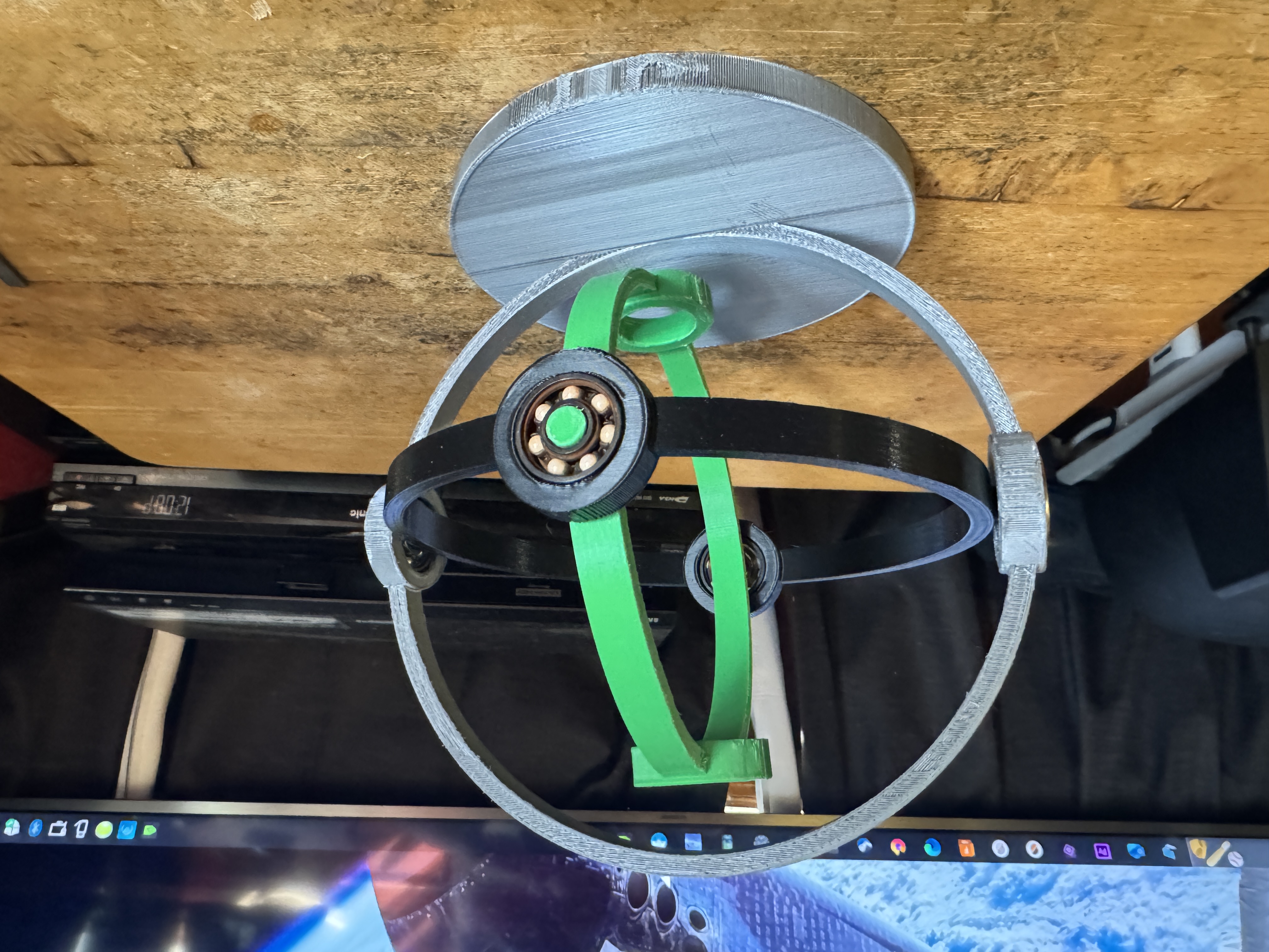 1/2" SS Nut Fidget Spinner Stable Platform — thumbnail 2