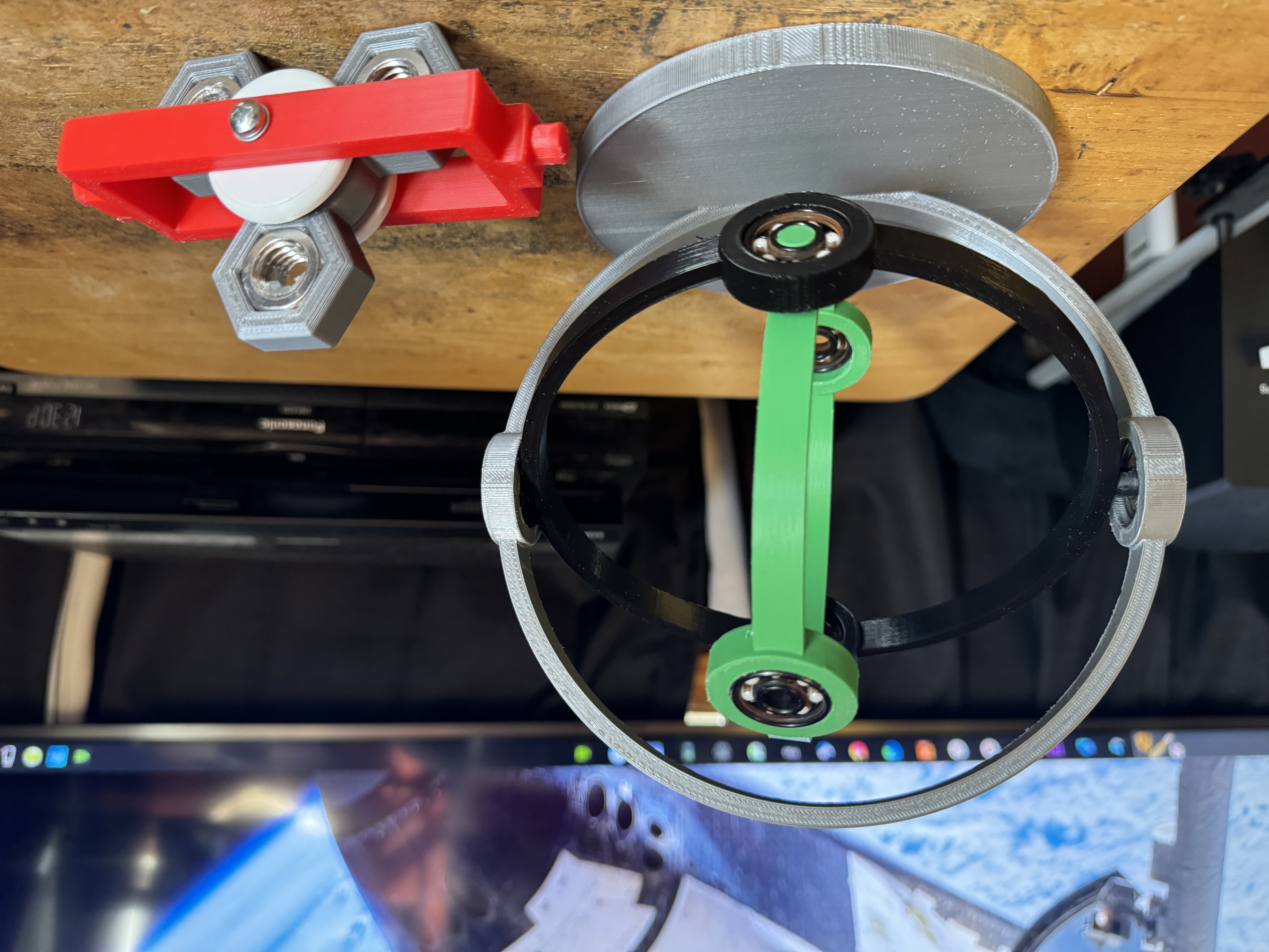 1/2" SS Nut Fidget Spinner Stable Platform — thumbnail 3