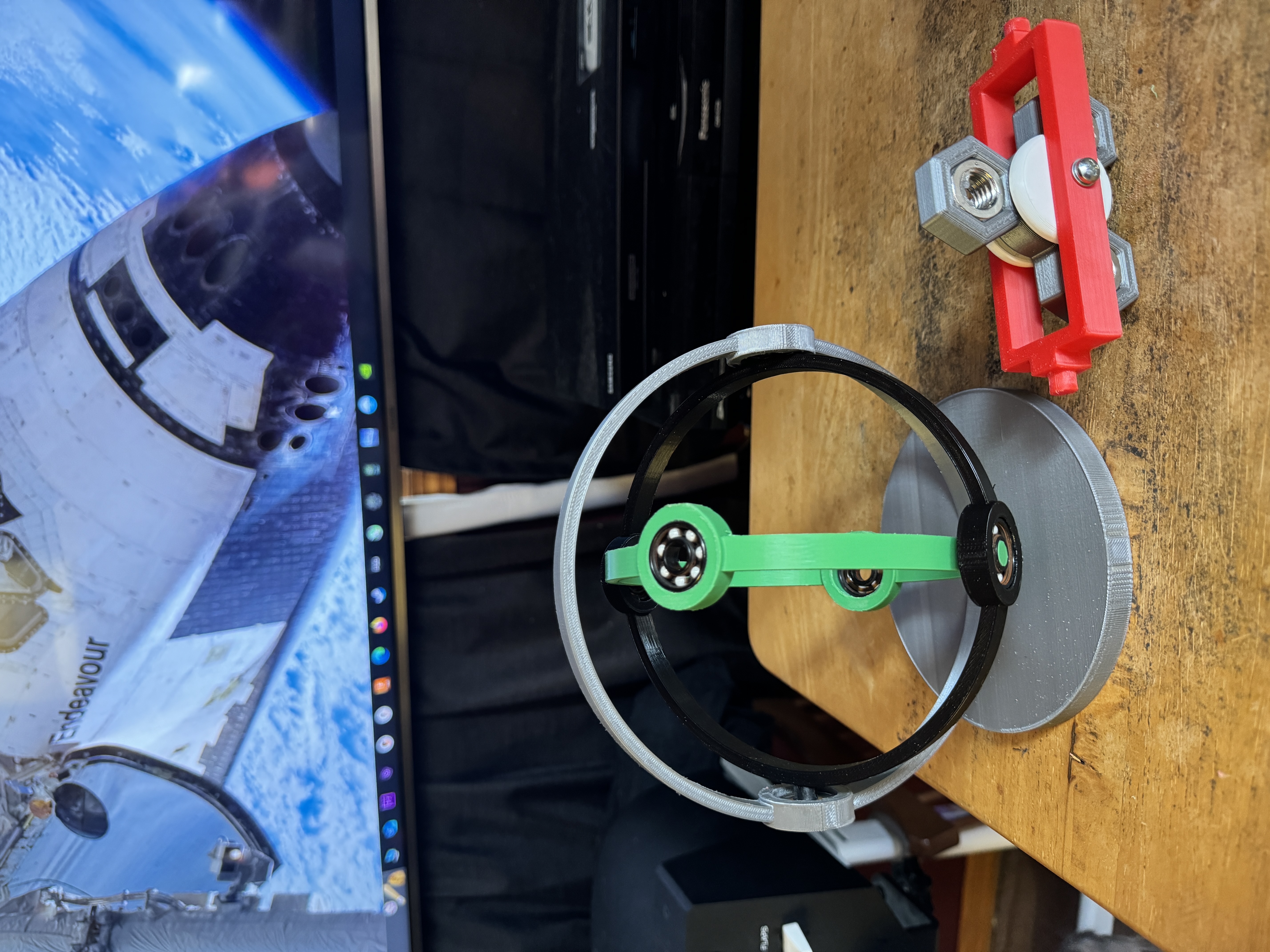1/2" SS Nut Fidget Spinner Stable Platform — thumbnail 4