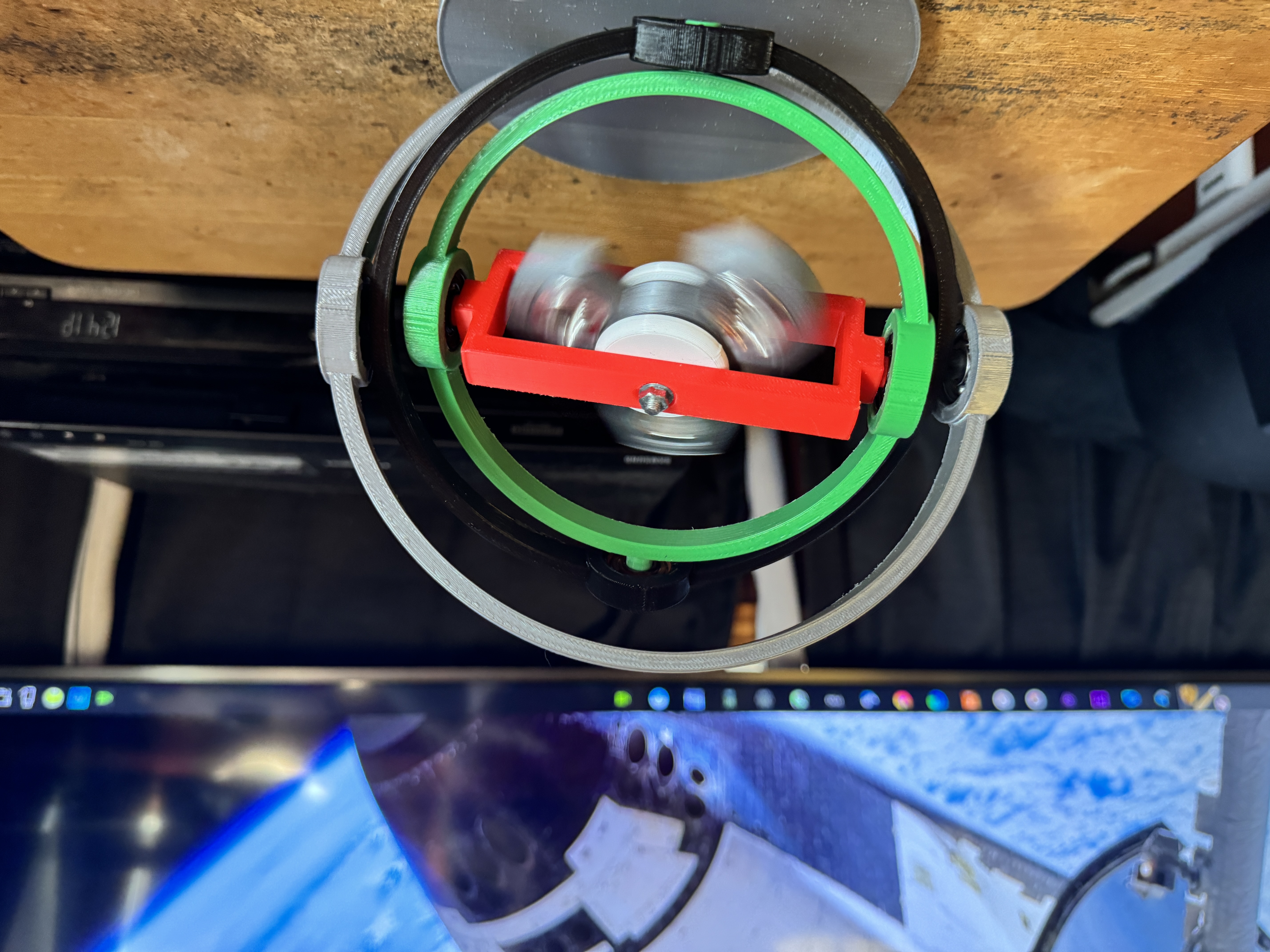 1/2" SS Nut Fidget Spinner Stable Platform
