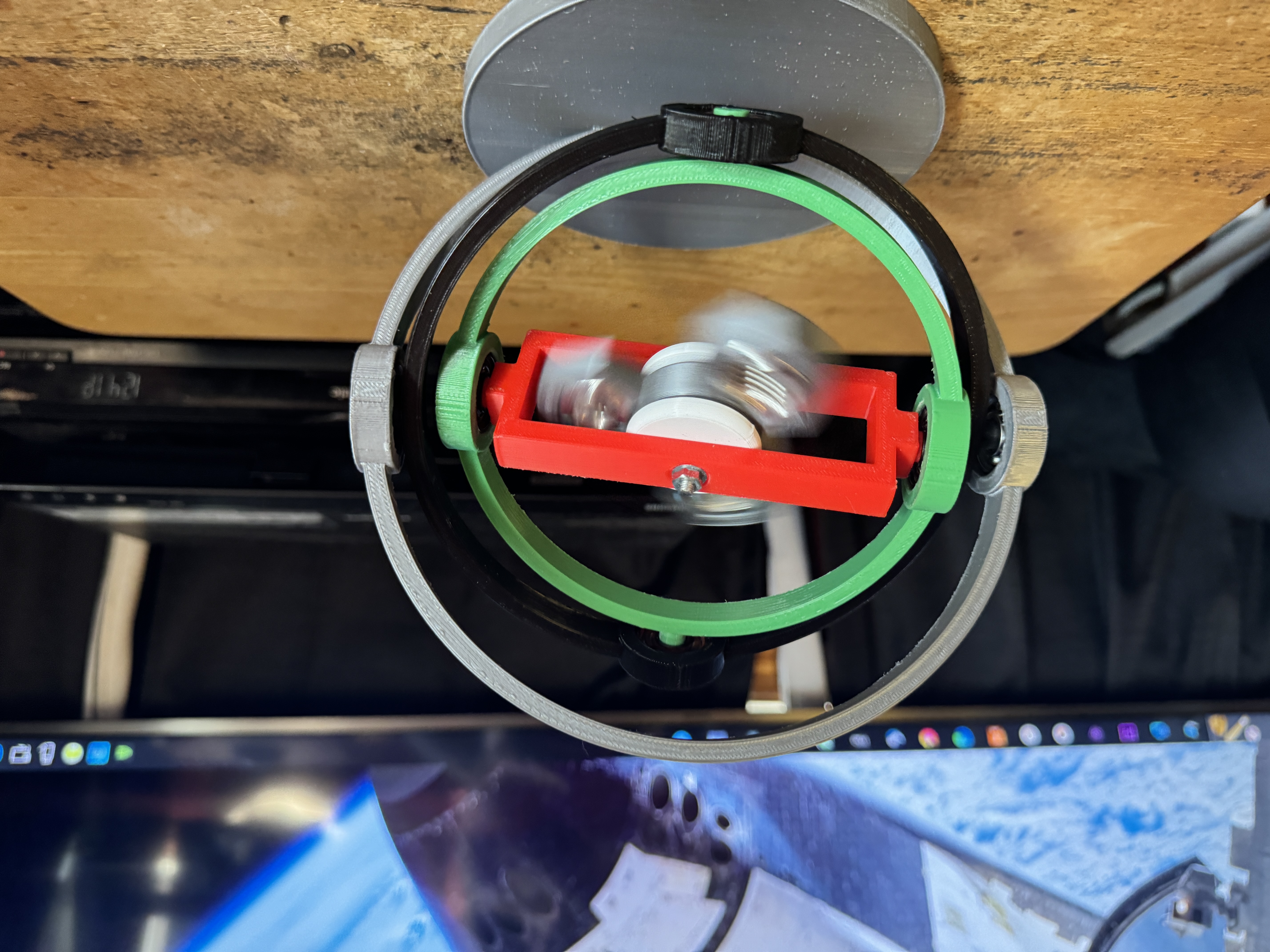 1/2" SS Nut Fidget Spinner Stable Platform — thumbnail 6