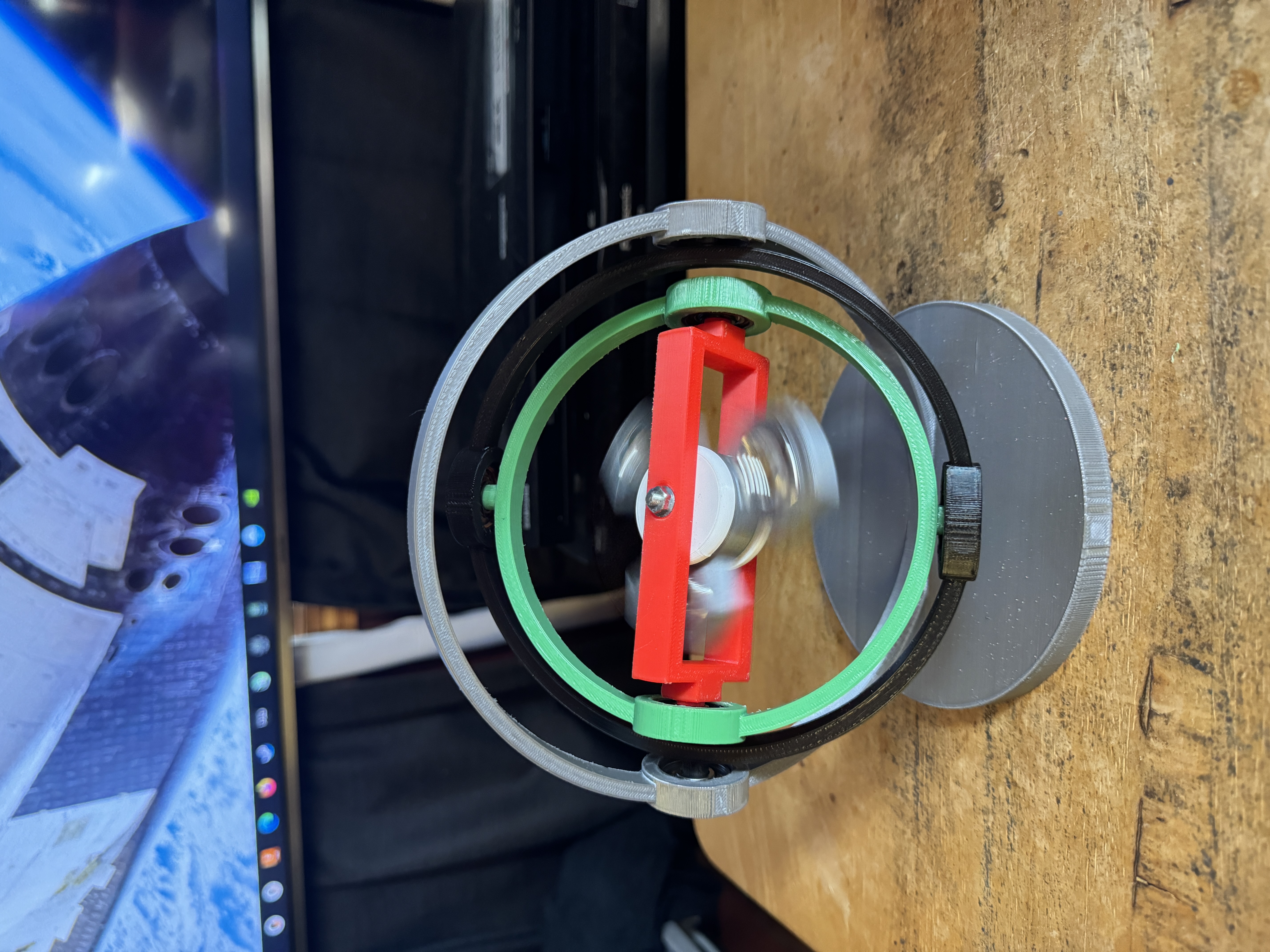 1/2" SS Nut Fidget Spinner Stable Platform — thumbnail 5