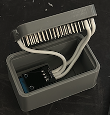 ESP32 Wroom case with DHT11 T&H sensor mount