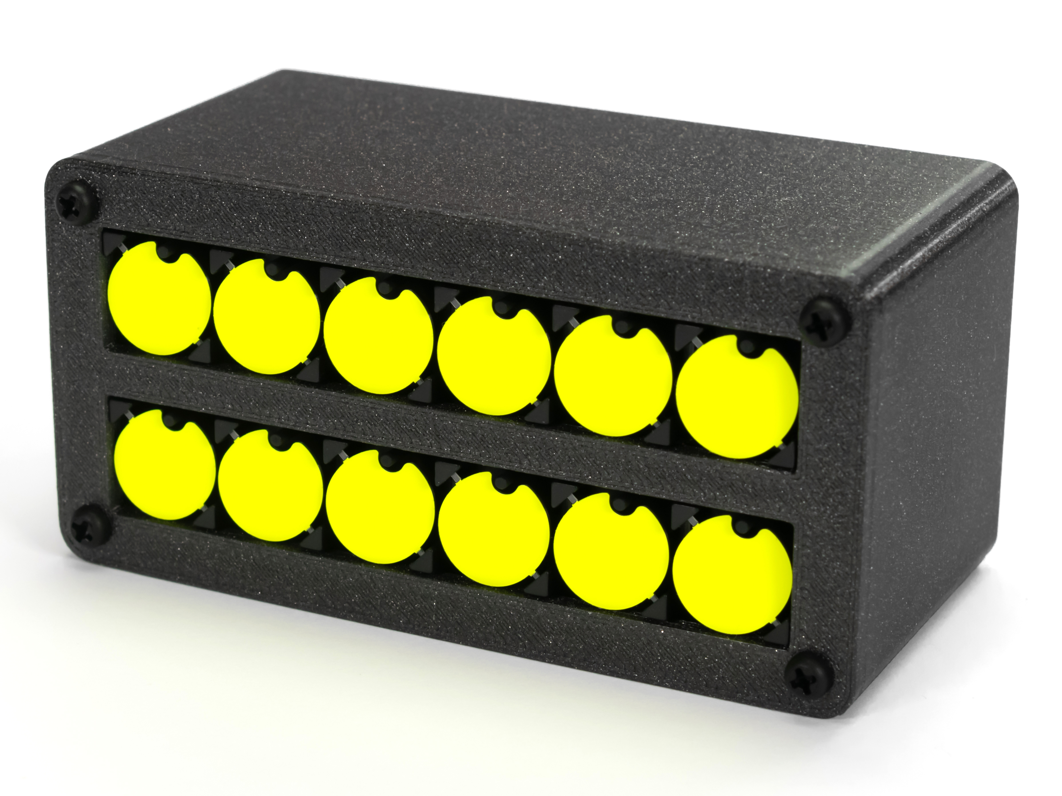 No.1 - 3D Printed Casing for Flip-disc Binary Clock