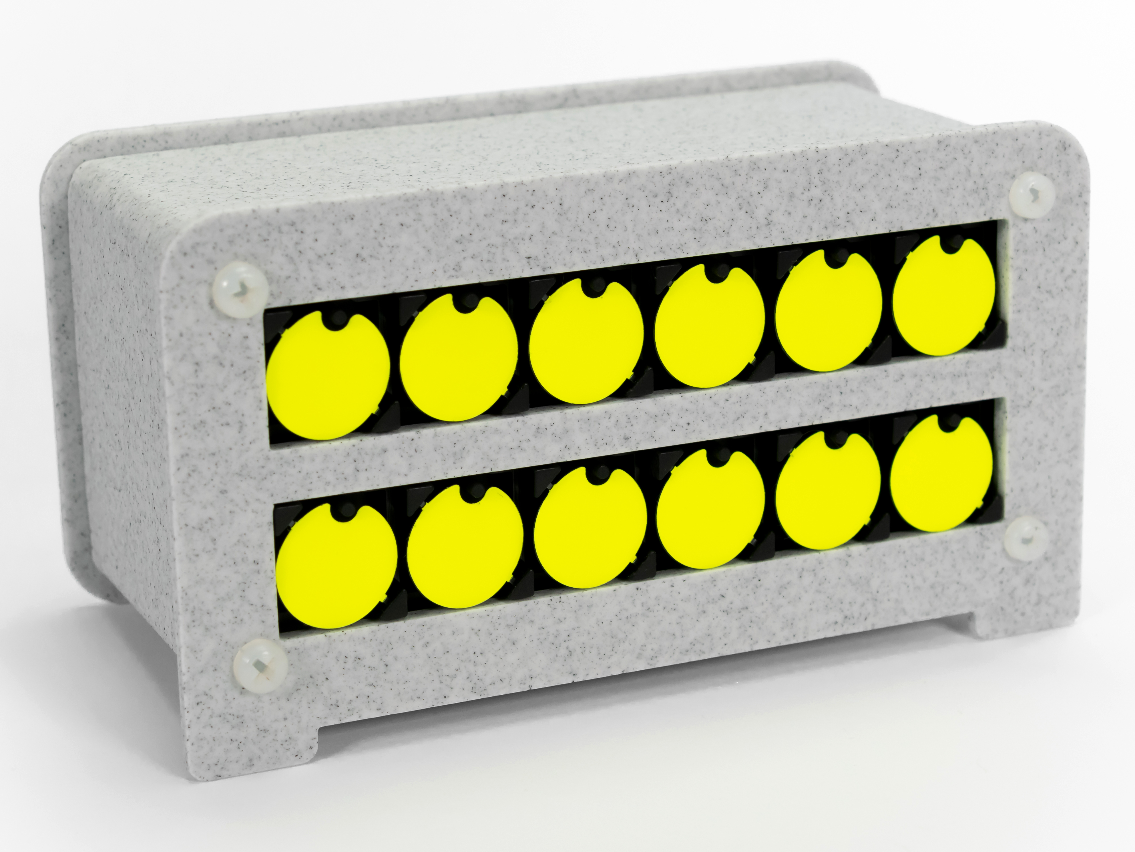 No.2 - 3D Printed Casing for Flip-disc Binary Clock