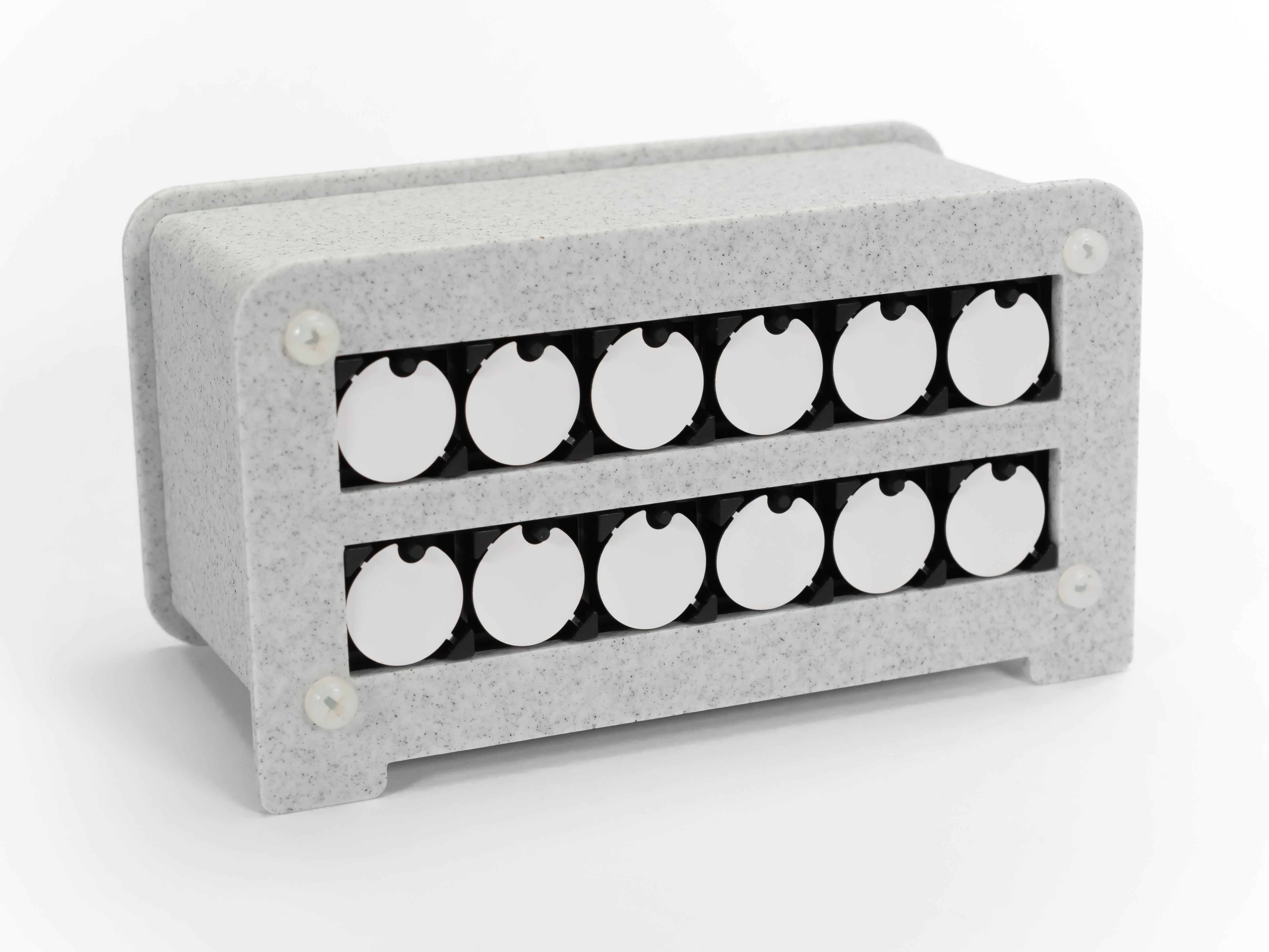 Miniatura 4 do modelo 3D No.2 - 3D Printed Casing for Flip-disc Binary Clock