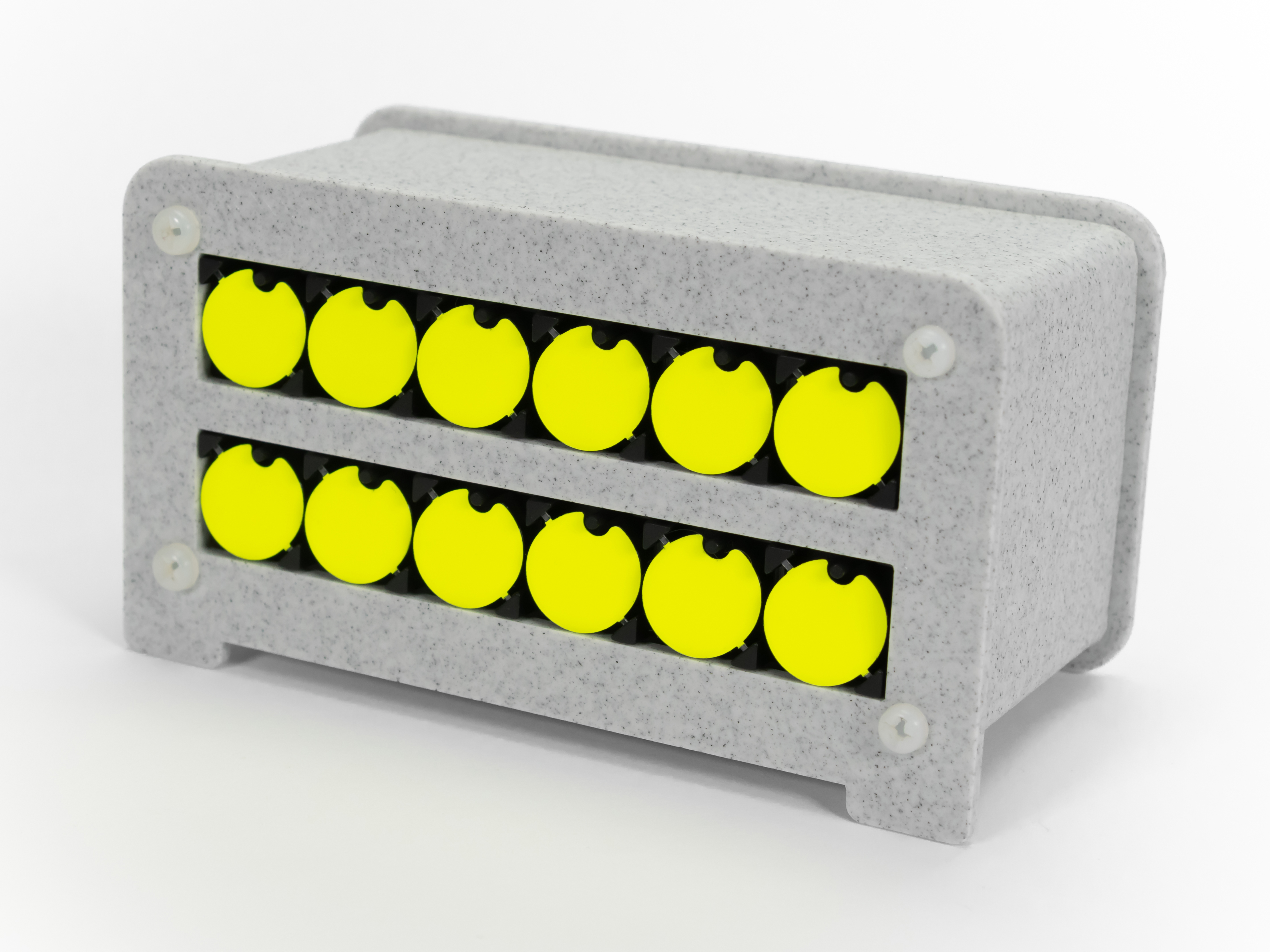 Miniatura 10 do modelo 3D No.2 - 3D Printed Casing for Flip-disc Binary Clock