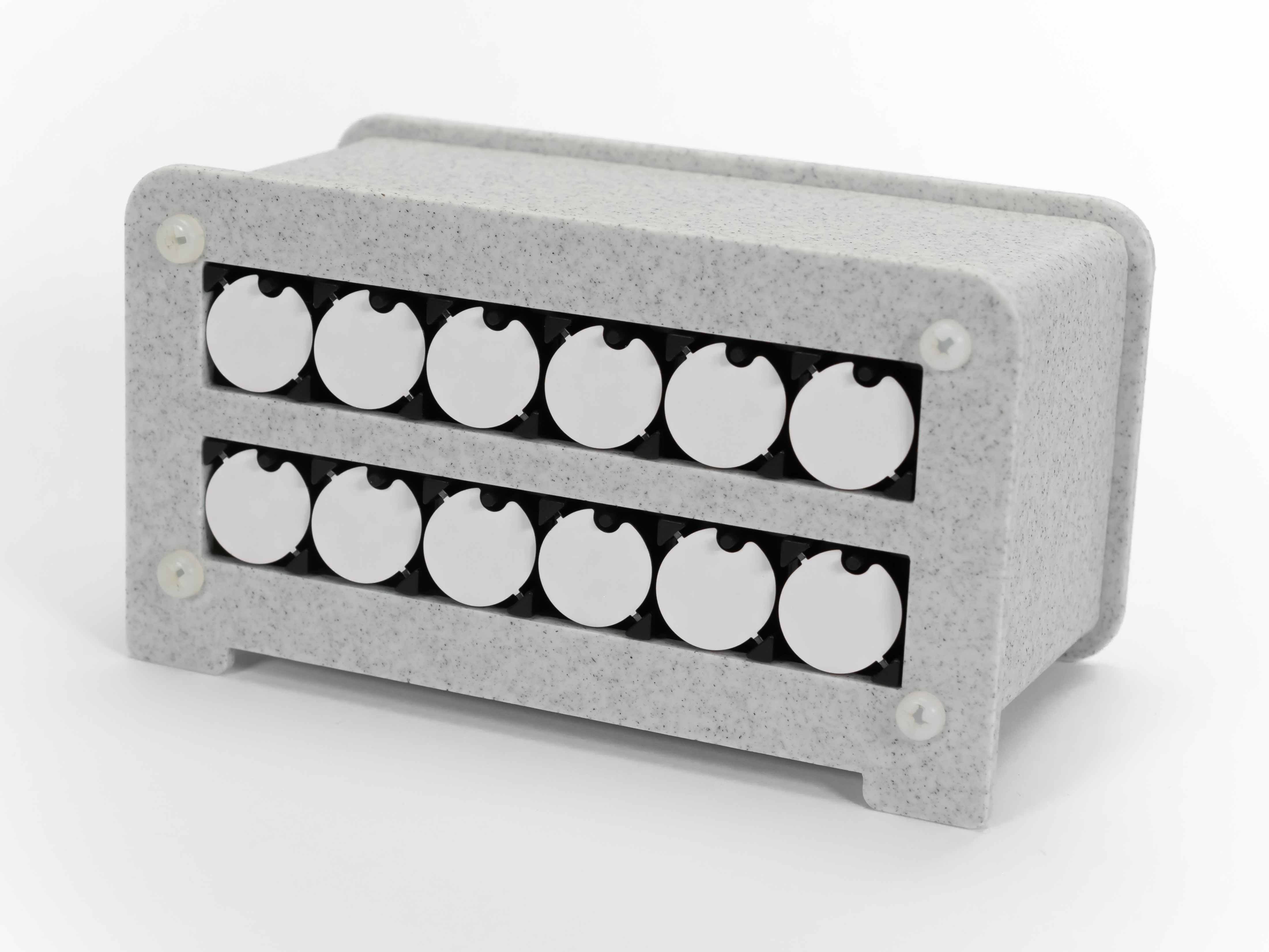 Miniatura 12 do modelo 3D No.2 - 3D Printed Casing for Flip-disc Binary Clock
