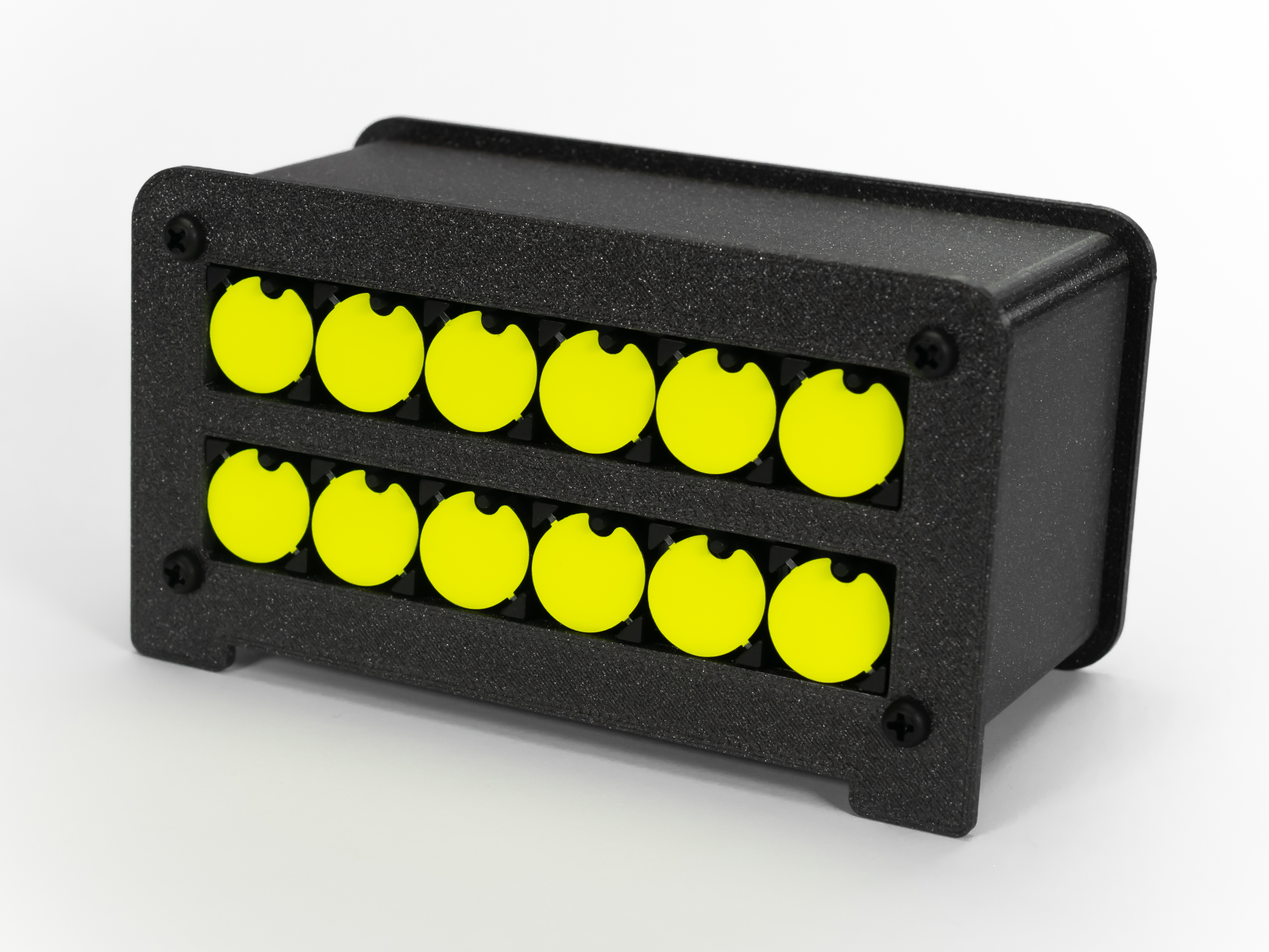 Miniatura 5 do modelo 3D No.2 - 3D Printed Casing for Flip-disc Binary Clock