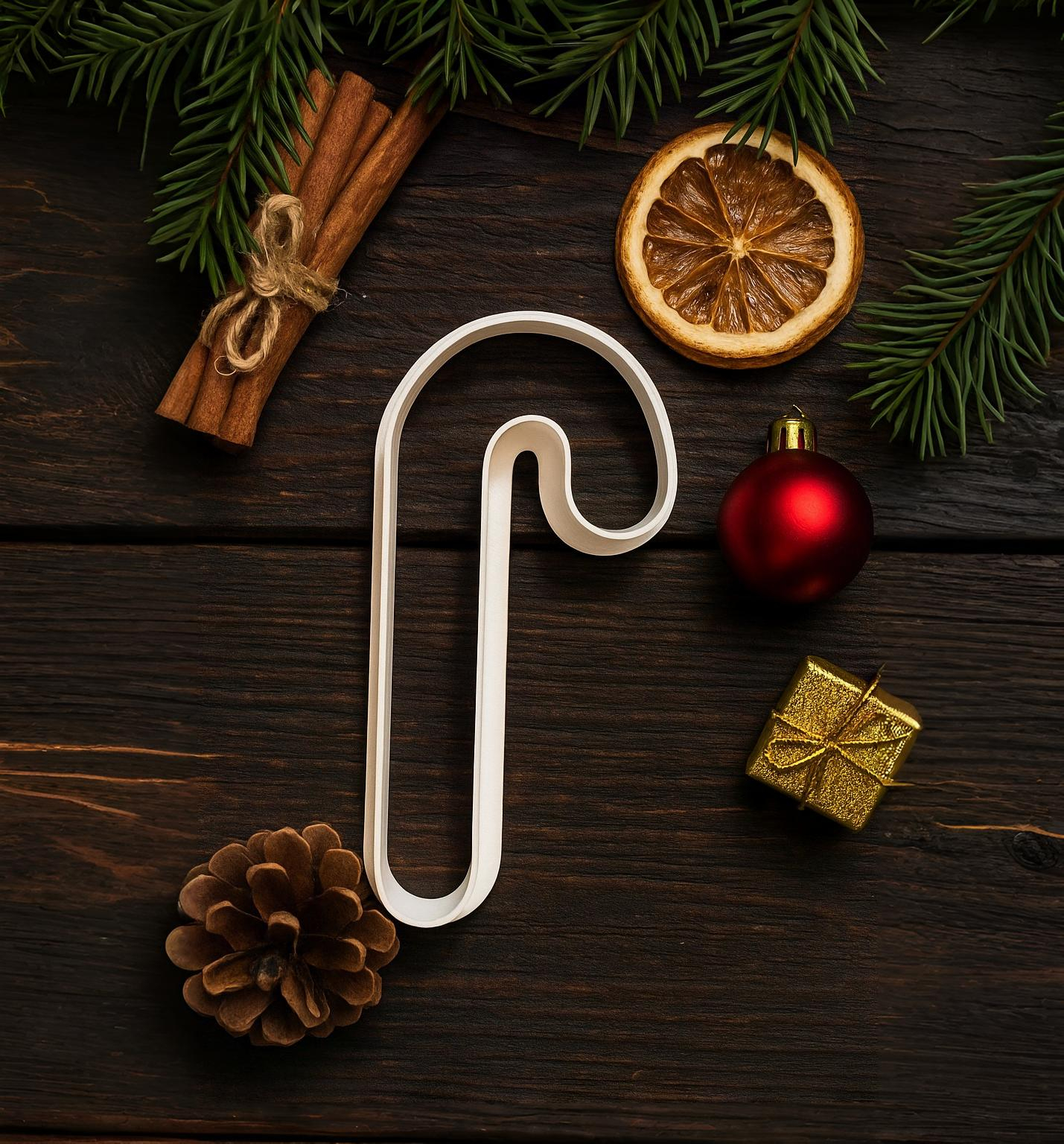 Christmas Candy Cane Cookie Cutter