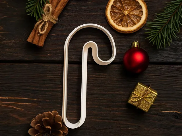 Christmas Candy Cane Cookie Cutter