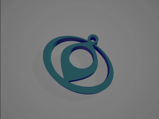 Classic Logo Mazda Keychain