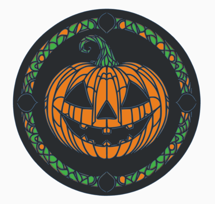 Coaster: Pumpkin (2)